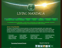 Tablet Screenshot of livingmandala.com